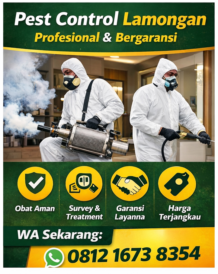 Pest Control Lamongan Aman dan Bergaransi – Insekil