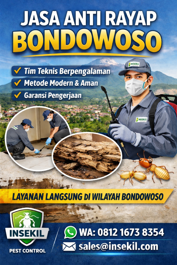 Jasa Anti Rayap Bondowoso
