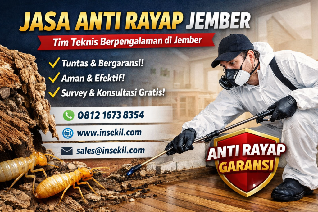 Jasa Anti Rayap Jember