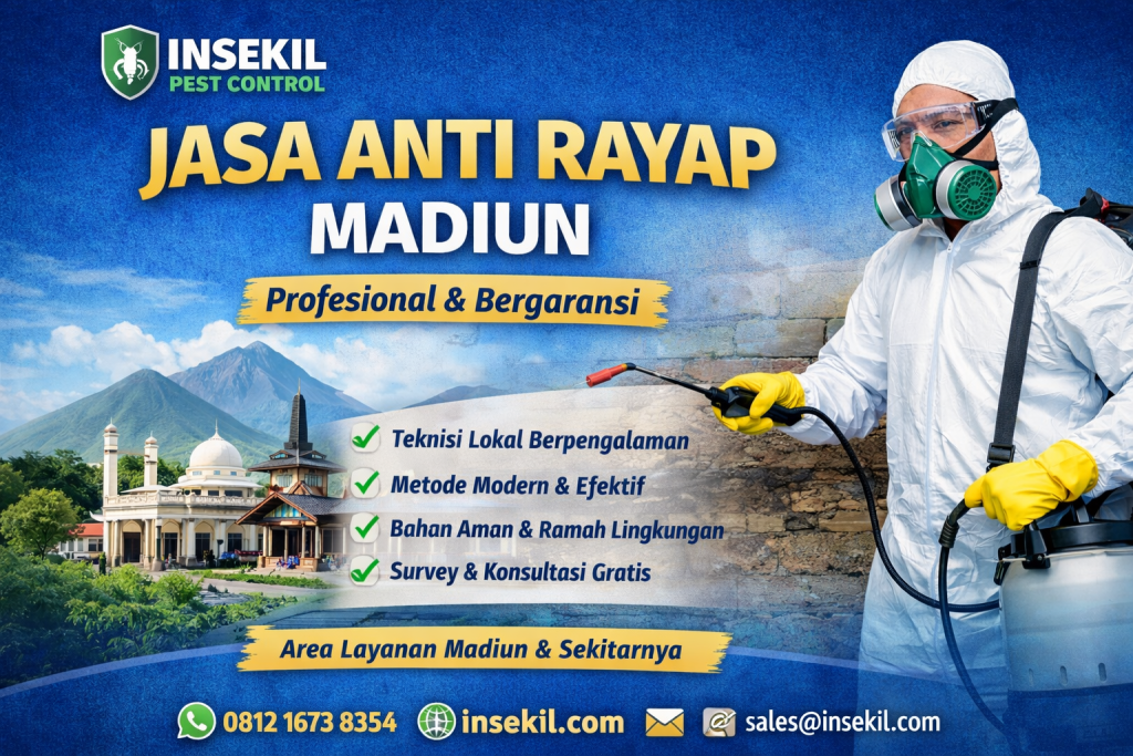 Jasa Anti Rayap Madiun 