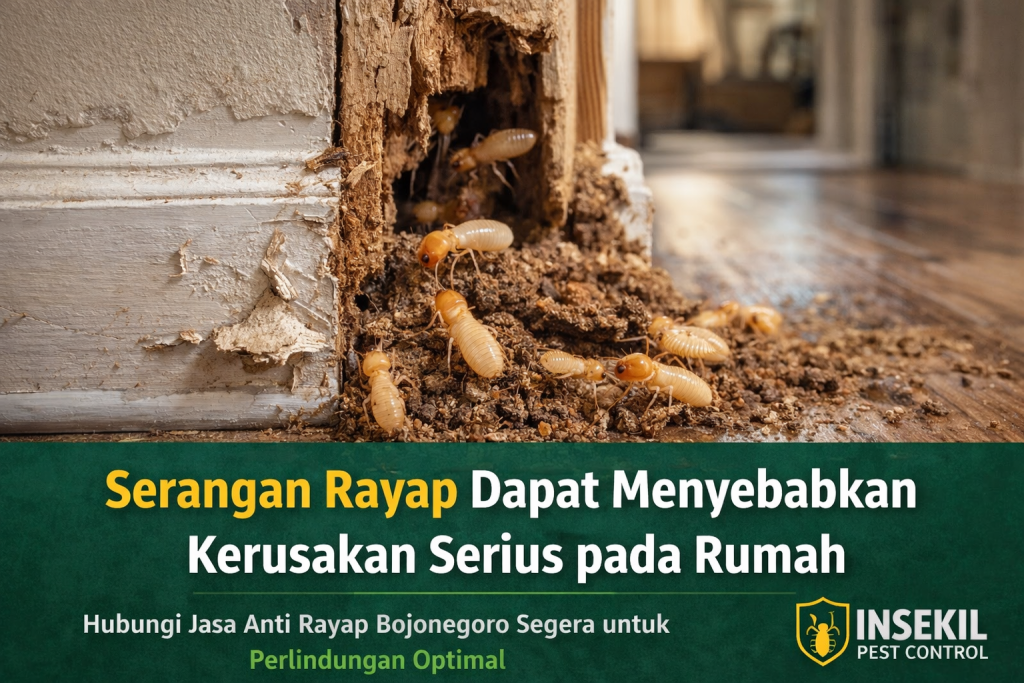 Jasa Anti Rayap Bojonegoro Bergaransi