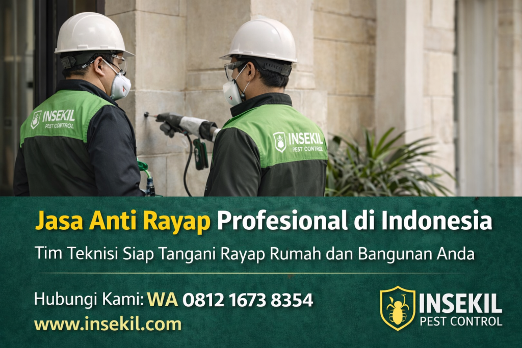 Jasa anti rayap profesional
