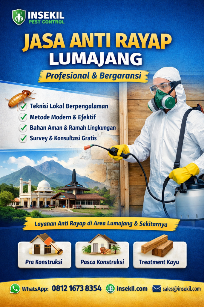 jasa anti rayap lumajang profesional