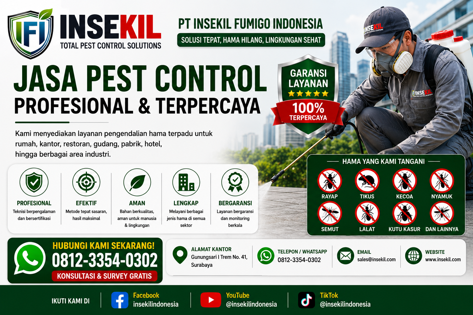 Jasa Pest Control Insekil Banner