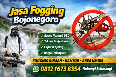 Jasa Fogging Bojonegoro Profesional