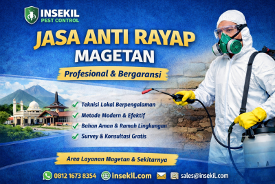 Jasa Anti Rayap Magetan Profesional