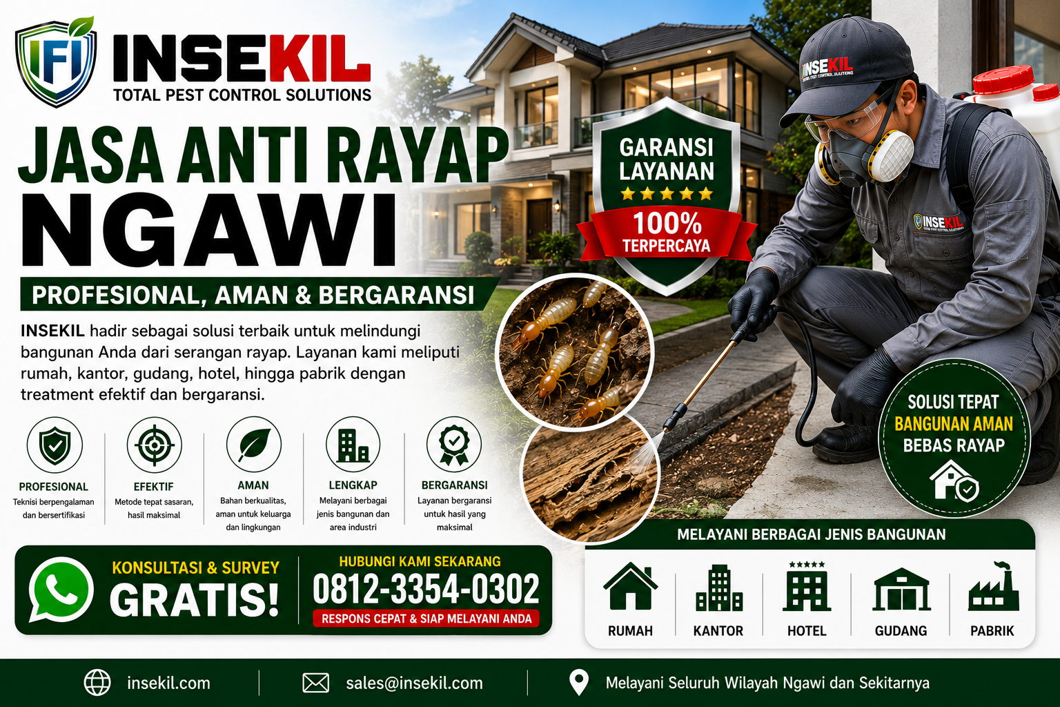 Jasa Anti Rayap Ngawi