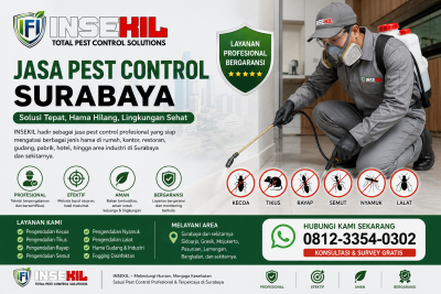 Jasa Pest Control Surabaya - Insekil