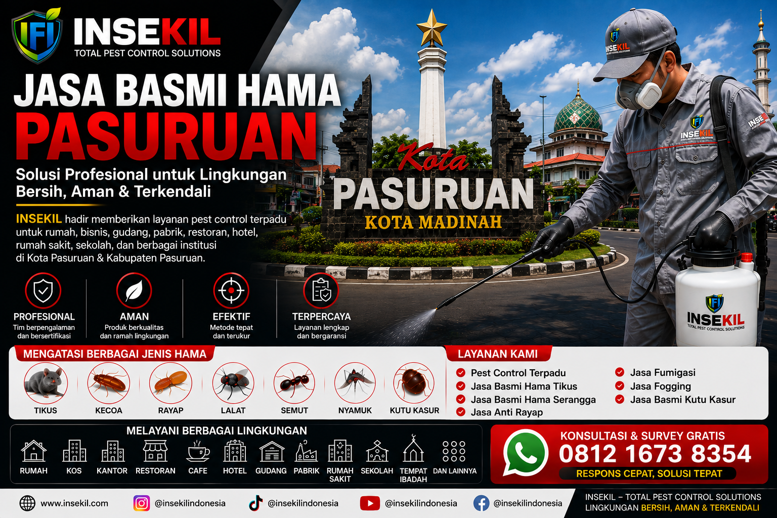 Jasa Basmi Hama Pasuruan